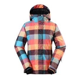 Gsou Snow Thermal Warm Waterproof Windproof Colorful Women\'s Ski Jackets at Gsou Snow