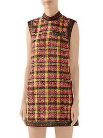 Gucci - Candy Sleeveless Tweed Mini Dress at Saks Fifth Avenue