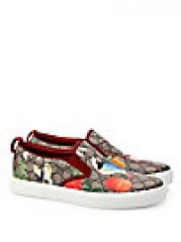 Gucci - GG Supreme Tian Print Slip-On Sneakers at Saks Fifth Avenue