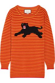 black cat sweater gucci