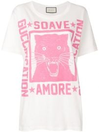 Gucci  quot Soave Amore Guccification quot  Print T-shirt  620 - Buy Online - Mobile Friendly  Fast Delivery  Price at Farfetch