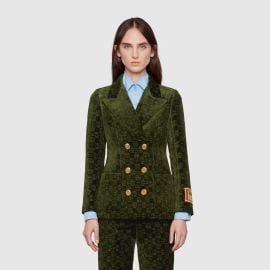 Gucci 100 Horsebit Jacquard Jacket by Gucci at Gucci