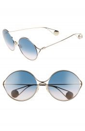 Gucci 58mm Gradient Lens Round Sunglasses   Nordstrom at Nordstrom