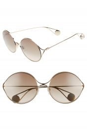 Gucci 58mm Gradient Lens Round Sunglasses   Nordstrom at Nordstrom