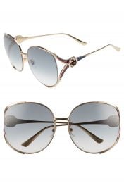 Gucci 63mm Open Temple Sunglasses at Nordstrom