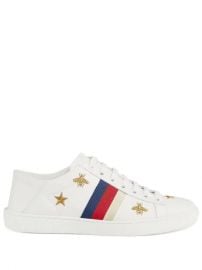 Gucci Ace Sneaker With Bees And Stars - Farfetch at Farfetch