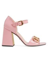 Gucci Baby Buckle Horsebit Ankle Strap Sandals at Saks Fifth Avenue