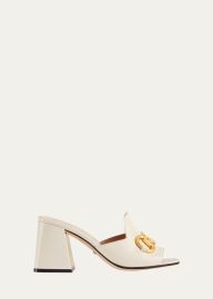 Gucci Baby Horsebit Mule Sandals - at Bergdorf Goodman