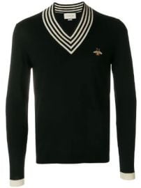 Gucci Bee Appliqu Sweater - Farfetch at Farfetch