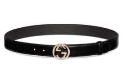 Gucci Belt with Interlocking G Buckle at Gucci