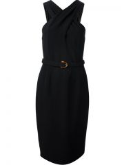 Gucci Belted Waist Dress - at Farfetch