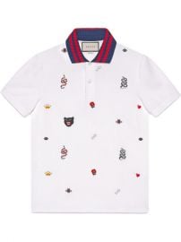 Gucci Cotton Polo with Embroideries  780 - Buy SS18 Online - Fast Global Delivery  Price at Farfetch