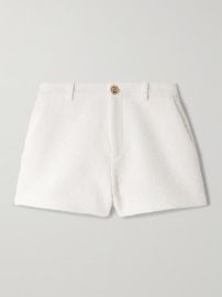 Gucci Cotton blend boucle shorts at Net a Porter