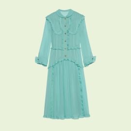 Gucci Crepe de Chine Dress at Gucci