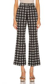 Gucci Cropped Pants in Black   Green   Red   FWRD at Forward