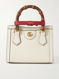 Gucci Diana mini textured leather tote at Net a Porter