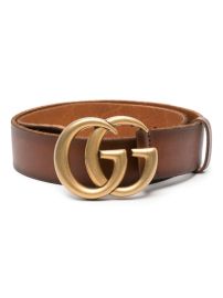 Gucci Double G leather belt at Farfetch