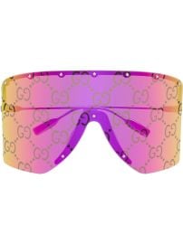 Gucci Eyewear GG1244S mask-frame Sunglasses - at Farfetch