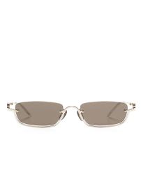 Gucci Eyewear Interlocking G rectangle-frame Sunglasses - at Farfetch