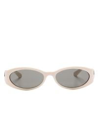 Gucci Eyewear oval-frame tinted-lenses Sunglasses Neutrals at Farfetch