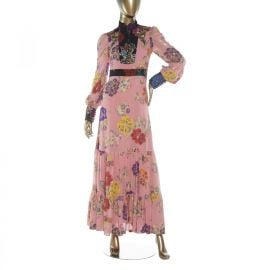 Gucci Floral Evening Dress at Janet Mandell