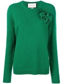 Gucci Flower Detail Jumper - Farfetch at Farfetch