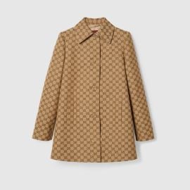 Gucci GG Canvas Coat at Gucci