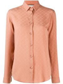 Gucci GG Check long-sleeved Shirt - Farfetch at Farfetch