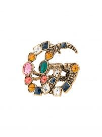 Gucci GG Crystal Embellished Ring at Farfetch