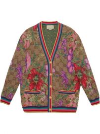 Gucci GG Flora Jacquard Cardigan - Farfetch at Farfetch