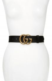 Gucci GG Logo Leather Belt   Nordstrom at Nordstrom