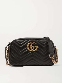 Gucci GG Marmont Camera Small Quilted Leather Shoulder Bag at Net a Porter