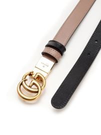 Gucci GG Marmont Reversible Thin Belt at Gucci