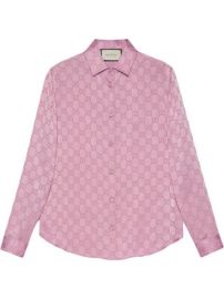 Gucci GG Monogram Printed Shirt - Farfetch at Farfetch