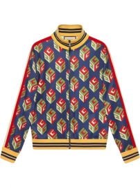 Gucci GG Wallpaper Technical Jersey Jacket  1 750 - Buy AW17 Online - Fast Delivery  Price at Farfetch