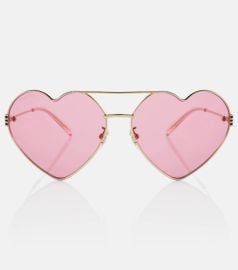 Gucci Heart Sunglasses at Mytheresa