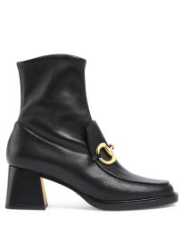 Gucci Horsebit-detail 55mm Boots - at Farfetch