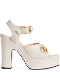 Gucci Horsebit detail platform sandals at Farfetch