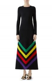 Gucci Intarsia Stripe Long Sleeve Sweater Dress   Nordstrom at Nordstrom