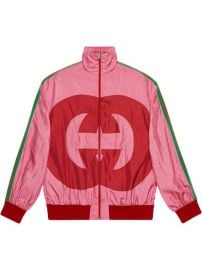 Gucci Interlocking G Technical Jersey Jacket - Farfetch at Farfetch