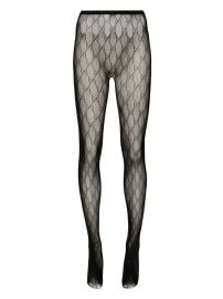 Gucci Interlocking G-logo Tights Black at Farfetch