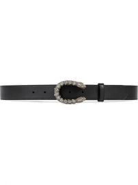 Gucci Leather Belt With Crystal Dionysus Buckle - Farfetch at Farfetch