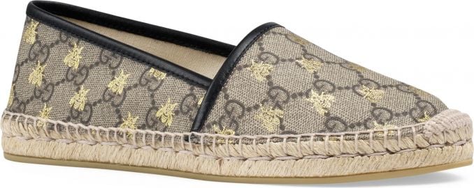 Gucci Logo Espadrille Flat  Women    Nordstrom at Nordstrom