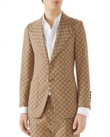 Gucci Men  x27 s GG Logo Sport Coat at Neiman Marcus