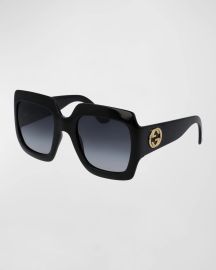 Gucci Oversized Square Sunglasses at Neiman Marcus