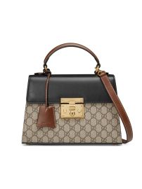 Gucci Padlock GG Supreme Top Handle Bag - at Farfetch