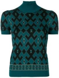 Gucci Pre-Owned 2000 s Geometric Knitted Top - Farfetch at Farfetch