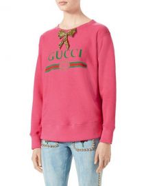 gucci pink pullover