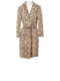 Gucci Python Coat at Vestiaire Collective