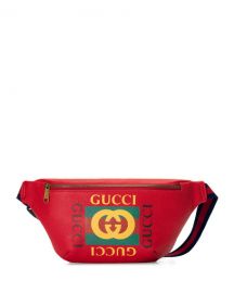 Gucci Retro GG Logo Belt Bag Fanny Pack at Neiman Marcus